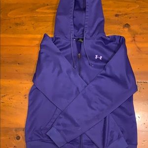 Blue Under Armour hoodie